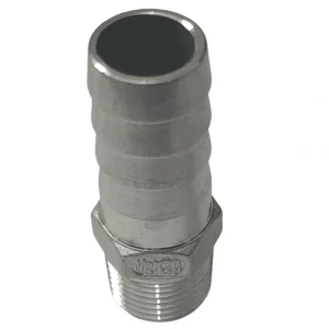Espigão Tubo x Rosca em Inox