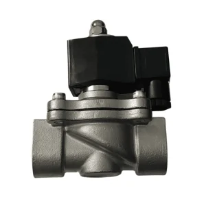 Válvula Diafragma 2/2 Normal Fechada em Inox