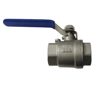 Válvula de Esfera Monobloco em Inox Manual